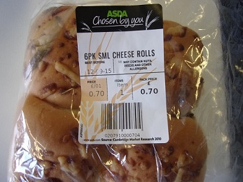 Asda rolls - mice