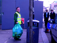 Rubbish removed from Churchfield Road