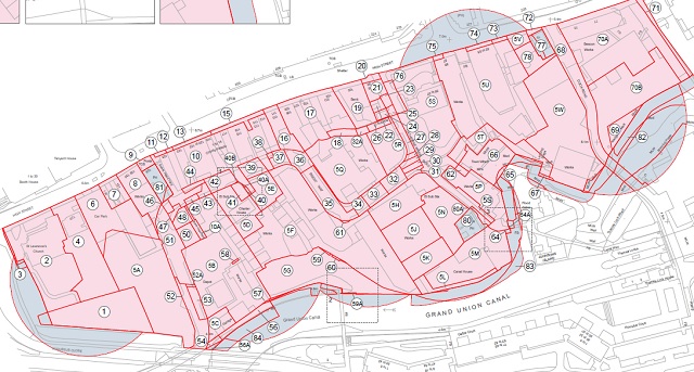 Ballymore map