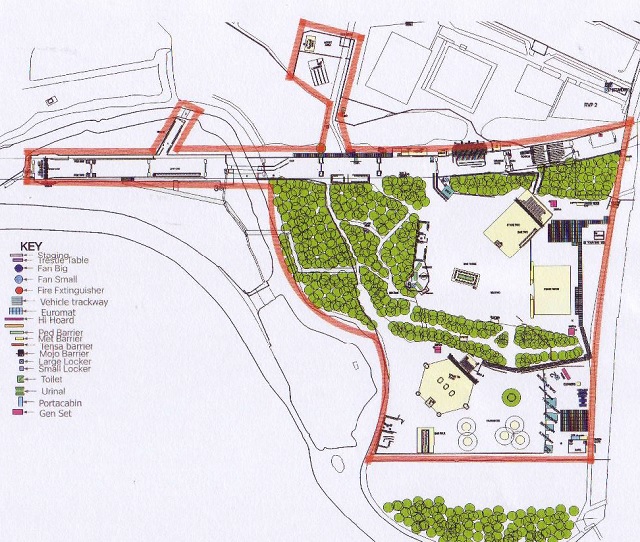 Junction 2 site map