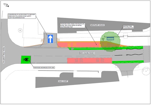 Bus stand plan