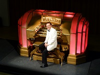 Chris Barber on the Wurlitzer