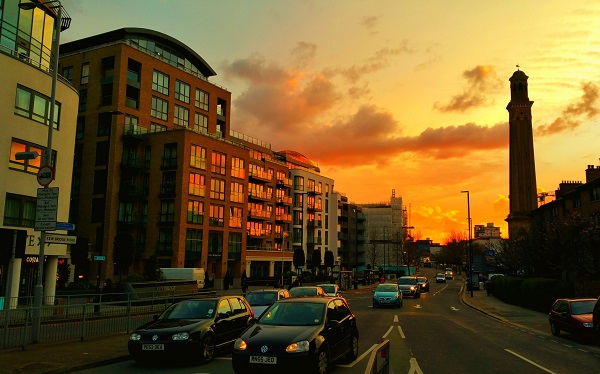 Kew Bridge sunset