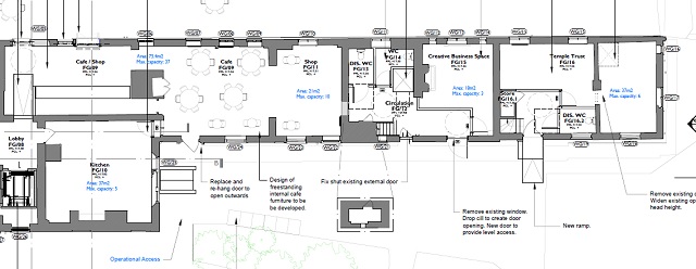 Service Wing Ground floor