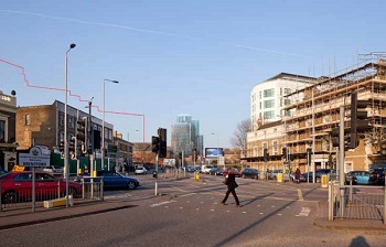 View from Kew Bridge Junction