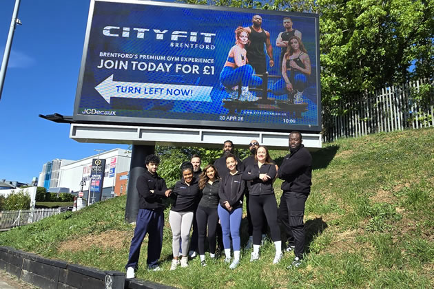 The CityFit team before the closure