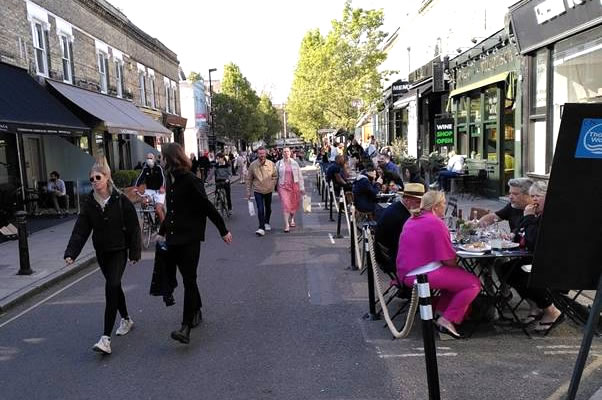 Devonshire Road street dining