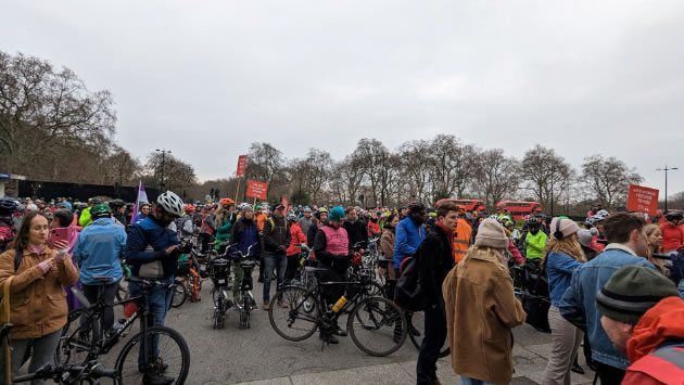 Marble Arch Cyclists