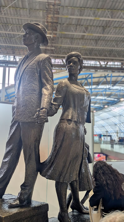 Windrush Statue 