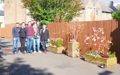 Eastbourne Road planters