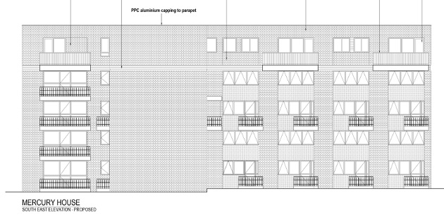 South East elevation