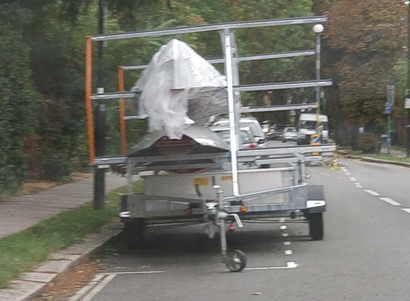 Boat trailer