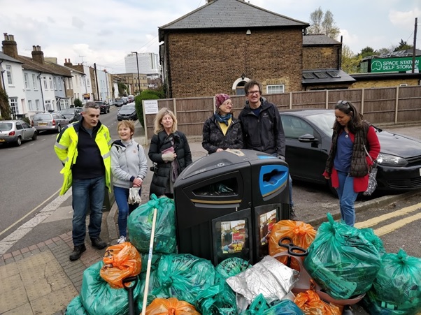 Spring Cleaning Around Brentford Station