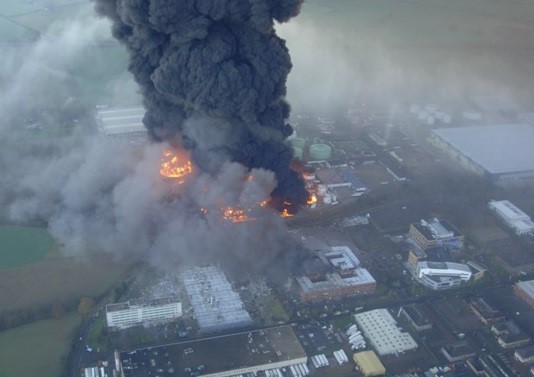 Buncefield Oil fire