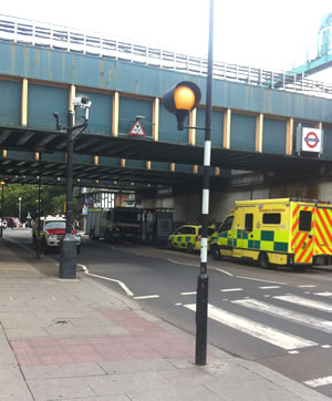 turnham green station alert