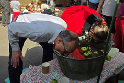 The Post Office, Officially Opening the Health Centre & Apple Bobbing