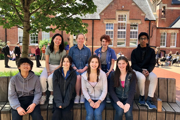 The Latymer team at the British Biology Olympiad