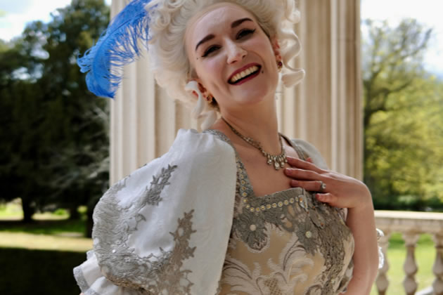Olivia Doutney returns to Chiswick House as Marie Antoinette