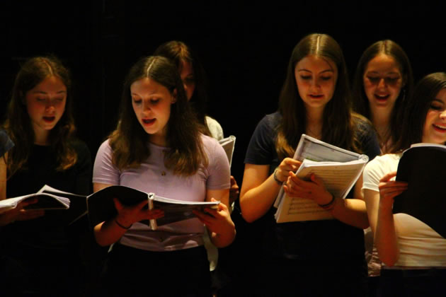 The school’s choral group was invited to sing at King’s College Cambridgev