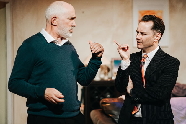 John Gorick as Robert and Mark Parsons as Armitage. Picture: Matt Collins 