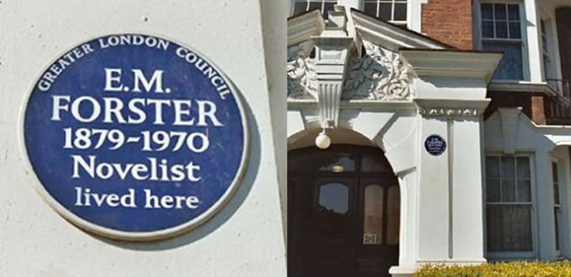 em forster plaque