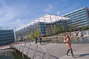 Chiswick Park Footbridge