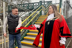 Joy and Relief as Chiswick Station Footbridge Reopens