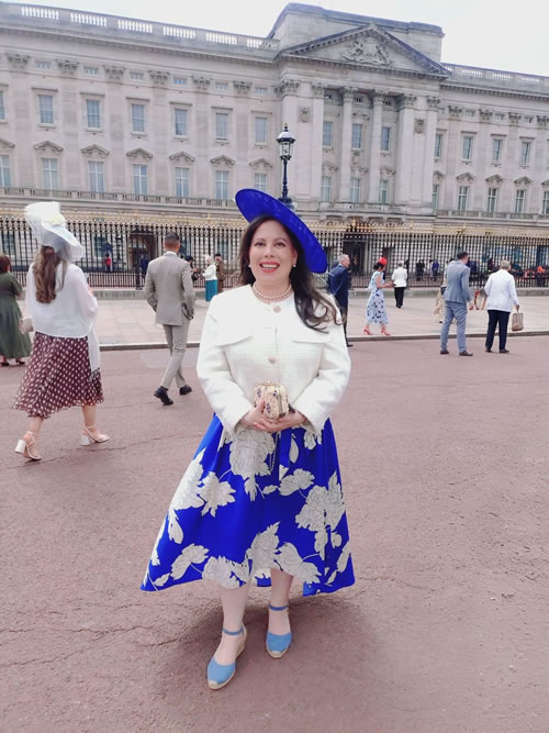 Gabriella Giles at Buck House