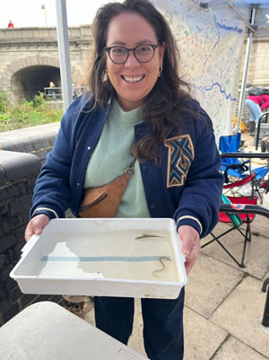 Cllr Giles at Tidefest 