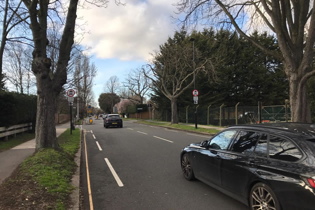 Motorists have complained signs on Hartington Road are not clear 