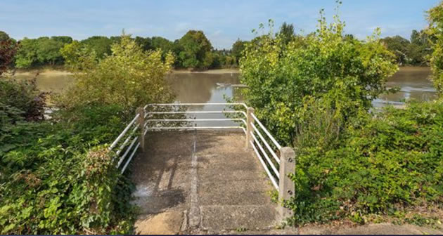 river view from back of house 