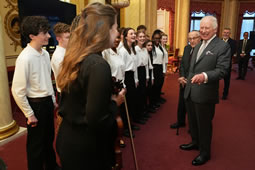 Chiswick Violinist Performs for King Charles at Buckingham Palace