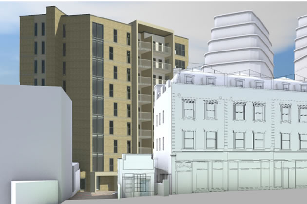 Visualisation of the Kew Bridge Station Quarter scheme