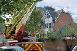 Firefighters Extinguish Mid-Terrace Fire on Ashbourne Grove