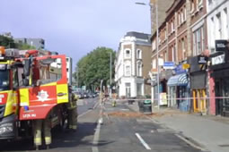 Lightning Strike Closes Shops on Stile Hall Parade