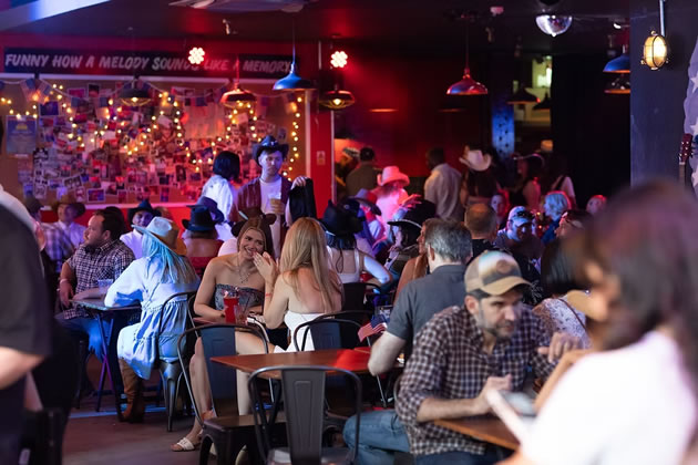 Live music and food on offer during the event at Lil' Nashville