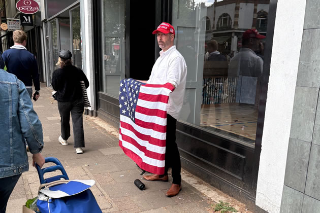 Chiswick's MAGA man says a 'sizeable minority' support him