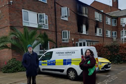 Woman Dies After Fire at Chiswick Supported-living Block