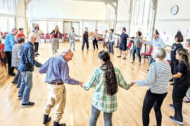 Move into Wellbeing® will be holding weekly sessions in the Clore Learning Space