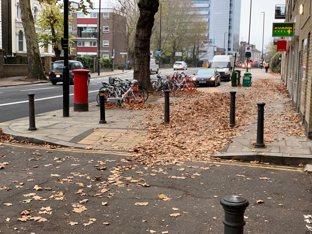 mobikes docking area