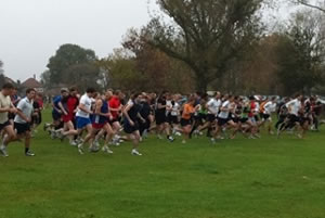 A fun run at Gunnersbury Park 