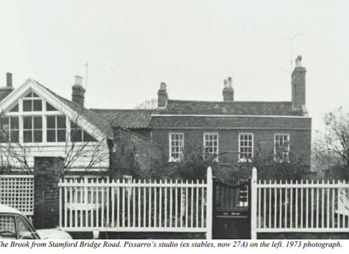 lucien pissarro house in 1973