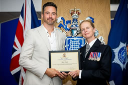 Police Award for Chiswick RNLI Lifeboat Crew Member
