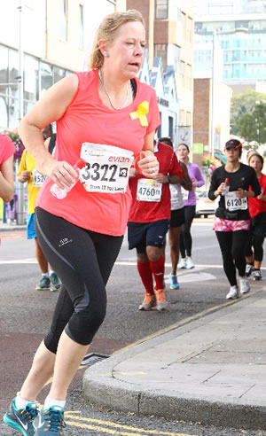 ruth cadbury in previous marathon