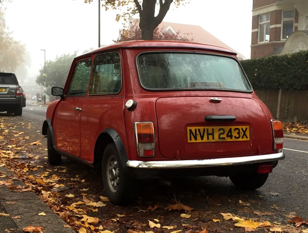 Red Mini stolen from Chiswick