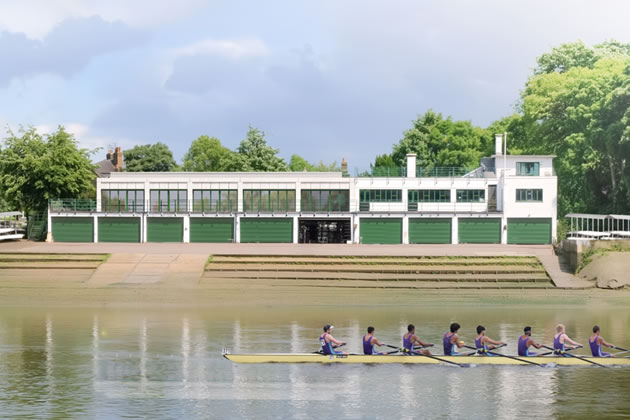 A visualisation of the new boathouse from planning documents 