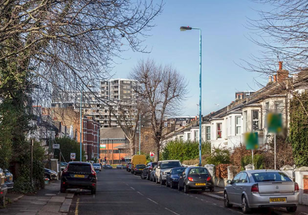 The view from Wellesley Road