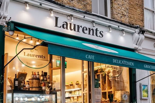 The Laurents Deli branch in St. John's Wood