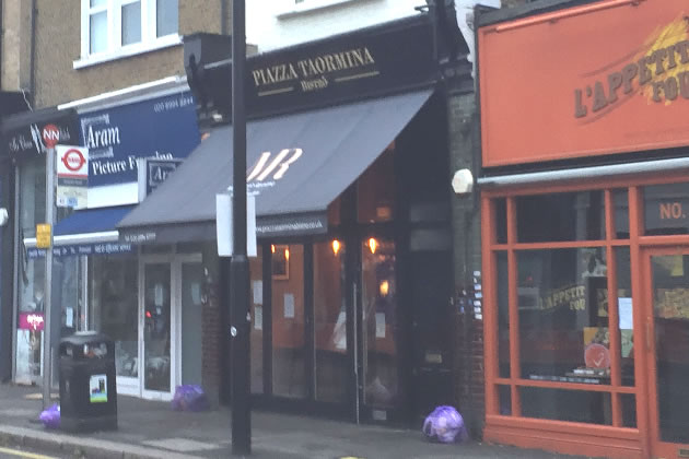 New Sicilian Restaurant for Turnham Green Terrace