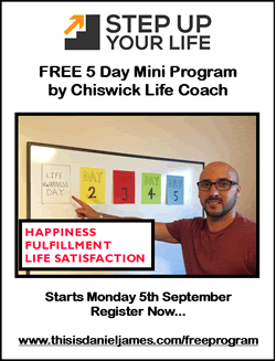 FREE 5-day ONLINE mini program by Chiswick Life coach